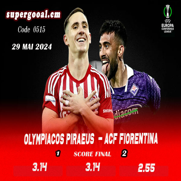 ITALIE :: Olympiacos Piraeus défie la Fiorentina en finale de l’UEFA Europa Conference League :: ITALY Olympiacos Piraeus défie la Fiorentina en finale de l’UEFA Europa Conference League